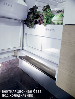 Вентиляционная база под холодильник